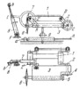 MULTIPLE-BAR PARALLELOGRAM MECHANISM FOR CUTTING OFF CIGARETTES