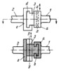 TWO-MOTION JOINT WITH A DOUBLE INTERMEDIATE T-SLOT BLOCK