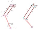 Equivalence between the motion sequences of Maryland and Delta platforms