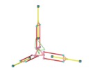 Nodes path in Orthoglide parallel platform