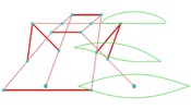 Finite displacement solution for Chebyshev walking mechanism