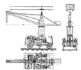 The arrangement of the hoist