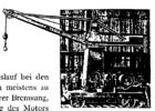 The arrangement of the hoist