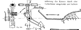 Arrangement of ropes and drive shaft of a gantry crane