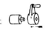 Removable portable crank hand lever