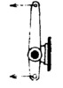 Double armed lever