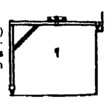 Gantry crane with unsymmetrical support