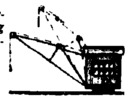 Slewing crane with variable radius