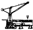 Hydraulic slewing crane