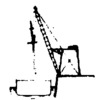Mast crane