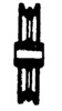 Double groove pulley