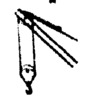 Crane pulley block