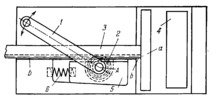 RACK-AND-PINION CLAMPING DEVICE