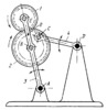 LEVER-GEAR PLANETARY TWO-GEAR DOUBLE-SWING MECHANISM