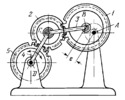 LEVER-GEAR MECHANISM WITH AN ECCENTRIC GEAR