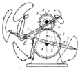 LEVER-GEAR MECHANISM FOR TRACING COMPLEX CONNECTING-ROD CURVES