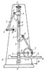 LEVER-GEAR POLAR COORDINATE MECHANISM