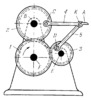 LEVER-GEAR OPERATING CLAW MECHANISM OF A MOTION PICTURE CAMERA