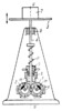 SLIDER-GEAR MECHANISM OF A VIBRATION TABLE