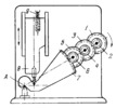 LEVER-GEAR MECHANISM OF A MICROSCOPE
