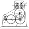 LEVER-GEAR PLANETARY MECHANISM OF A FLAX SCUTCHER