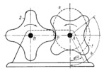 THREE-LINK FOUR-LOBE OVAL CENTRODE GEARING