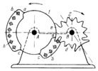 PIN-WHEEL-SPROCKET NONSYMMETRIC DWELL MECHANISM WITH EXTERNAL ENGAGEMENT