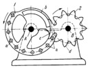 PIN-WHEEL-SPROCKET DWELL MECHANISM WITH EXTERNAL ENGAGEMENT