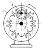 PIN-WHEEL-SPROCKET DWELL MECHANISM WITH INTERNAL ENGAGEMENT