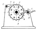 PIN-WHEEL-LEVER DWELL MECHANISM