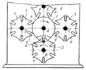 QUADRUPLE SIX-SLOT GENEVA WHEEL MECHANISM