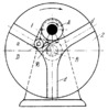 THREE-SLOT INVERSE GENEVA WHEEL MECHANISM