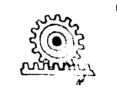 Toothed rack and pinion gear
