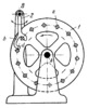 SHAPED-PAWL PIN-WHEEL RATCHET MECHANISM