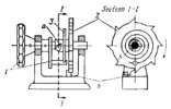RATCHET MECHANISM WITH A HELICAL SLOT