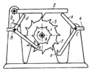 RATCHET MECHANISM WITH TWO DRIVING AND ONE LOCKING PAWLS