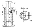 RATCHET-TOOTH RACK MECHANISM WITH A CYLINDRICAL LOCKING ELEMENT
