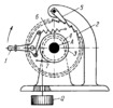 RATCHET-TYPE BAND-BRAKE MECHANISM FOR HOISTING