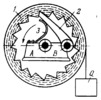 RATCHET-TYPE MECHANISM OF A HOIST