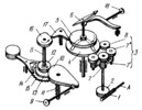 CAM-GEAR MECHANISM OF A TACHOSCOPE
