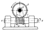 THREE-LINK HOURGLASS WORM GEARING