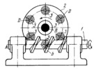 FACE-TYPE PIN-WHEEL WORM GEARING