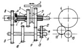 FOUR-SPEED REVERSIBLE GEARBOX MECHANISM WITH A CLAW CLUTCH