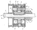 PLANETARY REVERSIBLE GEARING MECHANISM WITH TWO BRAKE DRUMS