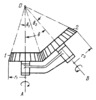 THREE-LINK EXTERNAL CIRCULAR TOOTHED BEVEL GEARING