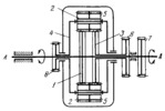 HIGH-RATIO DIFFERENTIAL SPUR REDUCING GEAR MECHANISM