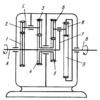 DIFFERENTIAL REDUCING GEAR MECHANISM