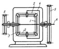 DIFFERENTIAL BEVEL REDUCING GEAR MECHANISM WITH TWO DRIVING LINKS