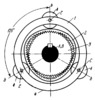 COAXIAL TRIPLE STRAIN WAVE GEARING MECHANISM WITH A ROLLER WAVE GENERATOR