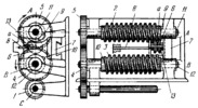 GEAR AND SCREW RAPID REVERSING MECHANISM